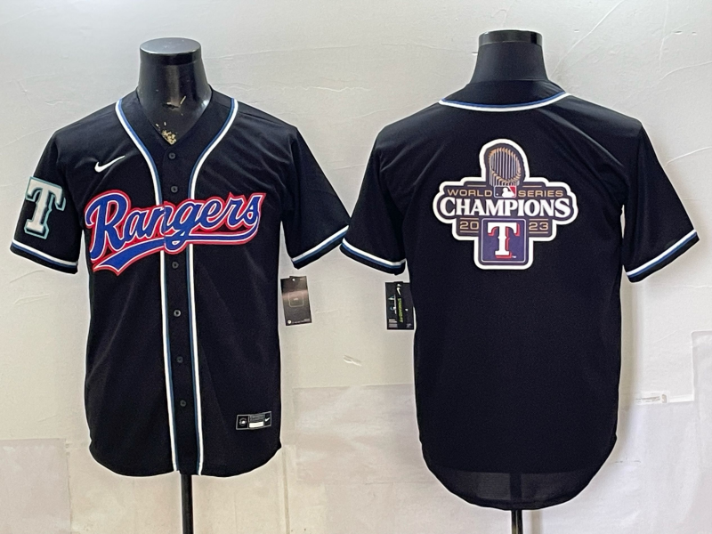 Men Texas Rangers blank black Nike 2026 MLB Jersey 0528005->texas rangers->MLB Jersey